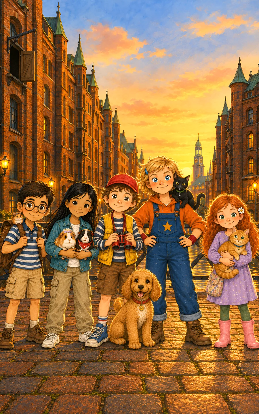 Book 1 cover illustration (without title)